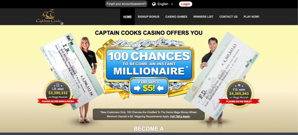 Captain Cooks Casino