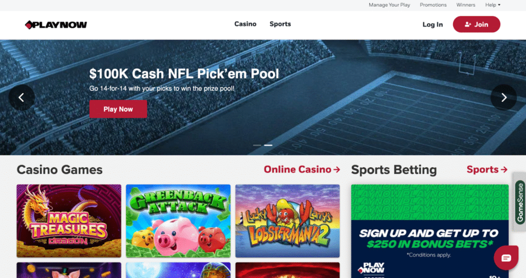 PlayNow Casino